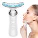 Neck and Face Massager 4 in 1 Face Sculpting Tool True Beauty Glow Facial Massager for Skin Care Improve Firm Tightening and Smooth - 4 Color Beauty Device White