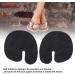 Metatarsal Pads for Flip Flops - Leather Forefoot Cushion Inserts with Self-Adhesive Anti-Slip Design - Comfort for Sandals (Black - Buy Online on GoSupps.com