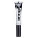 Moon Glow Neon UV Hair Colour Streaks | White | Hair Mascara - Temporary Wash out Hair Dye | Bright Neon Colour Glows under UV Lighting