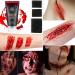 Afflano Halloween Makeup Set - Nose & Scar Wax Kit for Adults/Kids - 12 Piece Set with Coagulated Blood, Stipple Sponge, Wax Spatula - Perfect for Festival, Stage & Theatrical Wound Modeling - Buy Online on GoSupps.com