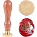 Craspire Butterfly Wax Seal Stamp 25mm - Retro Wood Handle for Envelopes & Invitations - Wedding Decor & Bottle Embellishment - Buy Online on GoSupps.com