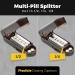 Pill Cutter for Small to Large Pills | Multi-Tablet Splitter with Safety-Blade Guard & Stainless Steel Design | Precision Pill Cutting Tool - Buy Online on GoSupps.com