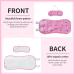 Buy SUNAI 2 Pcs Organic Castor Oil Pack Wraps for Waist & Neck - Reusable Detox for Liver Pink Cotton - Buy Online on GoSupps.com