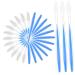 JE COMPRIS 50 pieces of travel toothbrush Camping toothbrush travel toothbrush toothpaste disposable toothbrushes with soft bristles daily toothbrush portable manual adjusting toothbrush set travel