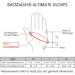 BASSDASH ALTIMATE Fingerless Fishing Gloves UPF 50+ Sun Protection Americana Large - Buy Online on GoSupps.com