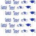 Raxove 2023 Cupcake Toppers - Graduation Theme Cupcake Toppers Class of 2023 Graduation Cupcake Toppers Diploma Grad Caps Cake Toppers Picks for Graduation Blue - Buy Online on GoSupps.com