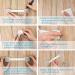 4PCS Baby Safety Cabinet Locks - Child Proof Lock for Drawers, Cabinets, Ovens, Refrigerators - Adjustable Strap and Latch System for Doors and Appliances - Buy Online on GoSupps.com