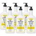 J.R. Watkins Natural Hand & Body Lotion Lemon Cream 18 Ounce (Pack of 6) Lemon Cream 18 Fl Oz (Pack of 6)