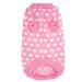 AMAONE Dog coat Chihuahua puppy leopard-Bowknot-Rosa-Rosa-Winter-Winter-Winter-Hundleidungs Eins knitjack pepper clothing dog jacket Small dogs (1114debkb-pink XL) XL 1114debkb-Rosa