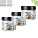 Stone Maintenance Polishing Wax Stone Polishing Care Wax Marble Scratch Remover and Polish for Stone Furnitures & Tiles (3PCS)