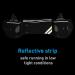 Macally Running Belt Waist Pack with 2 Hydration Bottles - Reflective Fitness Gear for Jogging, Hiking, Cycling - Buy Online on GoSupps.com