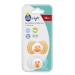 Neobaby Light Pacifier with Anatomical Silicone Lid - 2 Pack (12+ Months) - Orange | Optimal Comfort & Safety for Baby - Buy Online on GoSupps.com