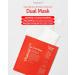 Dual Mask Korean Face Mask - Anti Aging Firming Hydrating Nourishing | Peptide & Vitamin C | Hypoallergenic Microfiber - 5 Sheets - Buy Online on GoSupps.com