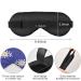 Haskirky Light Blocking Eye Mask - Adjustable Adult Men and Women Travel Mask for Yoga, Meditation, Office, and Deep Sleep - Buy Online on GoSupps.com