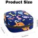 Sanitary Napkin Storage Bag | Menstrual Cup Pouch for Girls & Women | Balloon Animal Multicoloured - Buy Online on GoSupps.com