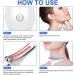 Firming Wrinkle Removal Tool for Face and Neck | Vibration Massager for Double Chin Reduction | Lifts and Tightens Sagging Skin | Beauty Tool for Face & Neck - Buy Online on GoSupps.com