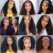 18 Inch Deep Wave Headband Wig | Machine Made None Lace Front Wig for Black Women - Buy Online on GoSupps.com