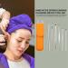 Qmisify Ear Wax Removal Tool - Stainless Steel Ear Cleaning Kit with PU Bag - Safe & Effective Adult Ear Wax Remover - Yellow - Buy Online on GoSupps.com