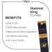 Hammer King Warming Massage Oil - All Natural & Edible Paraben-Free for Men | Sensual Essential Oil for Intimate Massage - 30ml - Buy Online on GoSupps.com