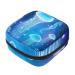 Menstruation pad bag with zipper women's napkin bag tampons collective bags for women and girls (bright jellyfish seahorses)