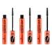 essence Essence maximum DeFINITION Mascara with Flexible Brush No. 01 Black Oscillating Defining Lengthening Vegan Fragrance Free Alcohol Free 3 x 10ml