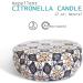 McNory Citronella Candle - 100% Soy Wax Scented Tin Candle 425g for Outdoor & Indoor Use - Perfect for Garden Repellent - Buy Online on GoSupps.com