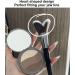 Soft Hair Face Shadowing Brush L Size Perfect Fitting Heart Shaped Makeup Brush for Delicate Look ABS - Buy Online on GoSupps.com
