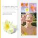Shop Multi-Colored Plastic Flower Hair Clips - 8 Piece Set | Elegant & Slip-Resistant Hair Accessories for Women & Girls - Buy Online on GoSupps.com