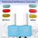 Buy 2 Packs Nail Polish Remover (15ml) - Fast Gel Nail Polish Removal with Scraper & Cuticle Pusher - No Foil or Soaking Needed - International Shipping Available - Buy Online on GoSupps.com