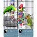 Bissap 2PCS Bird Chew Toys - Colorful Bagel Cascade Parrot Toy for Amazon Cockatiels, Cockatoos, Macaws - Conures Toy with Biting Paper & Cardboard Olympic Rings - Buy Online on GoSupps.com