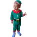 Likpoja Baby First Christmas Elf Outfit - Santa Costume with Elf Hat for Toddler Boys & Girls 6-9 Months - Buy Online on GoSupps.com