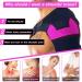 BomnKa Adjustable Shoulder Brace - Relief for Shoulder Injuries - for Women and Men - Fits Both Shoulders - Rose - Buy Online on GoSupps.com