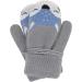 Qchomee Baby Toddler Cute Fox Gloves Winter Knitted Mittens Adjustable String Warm Full Finger Cartoon Gloves Thicken Indoor Outdoor Gloves for Kids Boy Girl 1-3 Years Tie String Before Use Grey - Buy Online on GoSupps.com