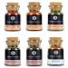 Ankerkraut grill set 6 spices the BBQ starter set for passionate grillers gifts for men and women 6 spice jars contain single