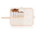 Luvia Cosmetics Bamboo Leaf Makeup Brush Set | 8 Sustainable Bamboo Brushes & Linen Storage Bag | Vegan & Allergy-Friendly - Buy Online on GoSupps.com