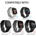 Youther Stainless Steel Mesh Loop Band for Fitbit Versa 3/Sense - Leopard Grain | Replacement Bracelet Magnet Wristband Strap for Men and Women - Buy Online on GoSupps.com