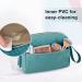 Roomy and Elegant Teal Makeup Bag by BAGSMART | Water-Resistant Toiletry Pouch for Travel | Zipper Cosmetic Organizer - Buy Online on GoSupps.com
