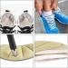 TSHAOUN Heel Cushion Pads - 6 Pairs, Prevent Grind Feet, Self-Adhesive Inserts for Women Men - Black Gray Beige - Buy Online on GoSupps.com