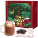 Hot Chocolate Advent Calendar 2023 Christmas | 24 Days Hot Chocolate Gift Set Selection With Mini Marshmallows For Hot Chocolate | Candy Canes | Chocolate Drops | 12 Flavours Hot Chocolate Gift Sets - Buy Online on GoSupps.com