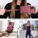 Buy Soonic Leather Protective Cover for Samsung Galaxy A34 5G - Magnetic Wallet Case with Card & Coin Compartments Folding Design Red - Buy Online on GoSupps.com