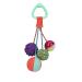 B. Toys   Sounds So Squeezy   Rattle Ball   Sensory Toy with Colors Purple