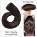 Hair Extensions Dark Brown Clip in Hair Extensions Real Human Hair 100% Remy Human Hair Clip in Extensions Straight Double Weft for Full Head #2 Brown Natural Human Hair(18inches 240g) 18inches 240g - Buy Online on GoSupps.com