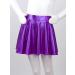 JEATHA Kids Girls Shiny Metallic Pleated Skirt with Built-in Shorts - Purple - Size 14 | Ideal for Ballet, Dance, Party Costume - Buy Online on GoSupps.com
