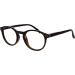 Opulize Zen Long-Distance Glasses - Small Round Frame Scratch-Resistant Dark Brown Tortoise Men's Eyewear -1.00 Diopters (1 Pack) - International Shipping Available - Buy Online on GoSupps.com