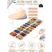 EBANKU Halloween Gel Nail Polish Strips - 20 Stickers for Pumpkin Witch Nail Designs with Nail File Stick - UV/LED Lamp Required - Buy Online on GoSupps.com