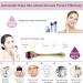 Derma Roller 1.5mm AISONBOO Needle 540 Titanium Micro Needles Roller for Hair Loss Wrinkles Sun Damage Dark Spots Ance Scars Cellulite Stretch Marks to Use on Face Eyes Body - Buy Online on GoSupps.com