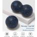 Fascia Ball Set for Deep Tissue Massage | Peanut & Lacrosse Balls for Neck Back & Foot Relief - Blue - Buy Online on GoSupps.com