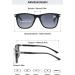 Lanomi Bifocal Reading Glasses with UV Protection | Stylish Gradient Sunglasses for Men & Women | 1.5x Visual Strength Black Frame Gray Lens - Buy Online on GoSupps.com