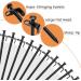 HEYTRIP 10PCS 12Inch Heavy Duty Tent Stakes with Reflective Guy Lines and Storage Bag - Ideal for Outdoor Camping and Canopy Tents - Buy Online on GoSupps.com