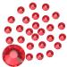 Jollin Rhinestones Glass Flat Back for Adhesive Fixing Siam Red ss20 576pcs Siam Red ss20 576pcs